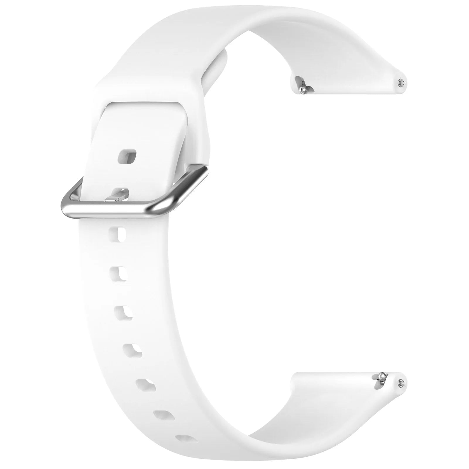 TicWatch Pro 5 Enduro Schnalle Silikonarmband (Weiß)