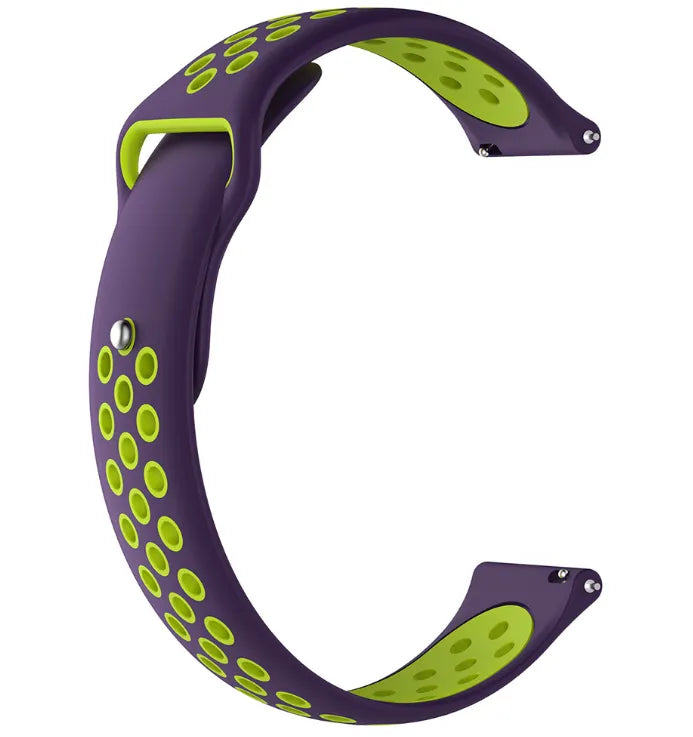 Silicone Sport Strap, without a watch, 3/4 front view
