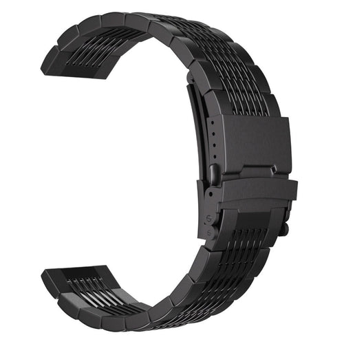 CMF Watch Pro 3 Luxus Stahl Kette-Armband (Schwarz)