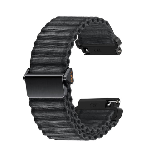 Suunto Nautic S Outdoor Nylonarmband (Schwarz)