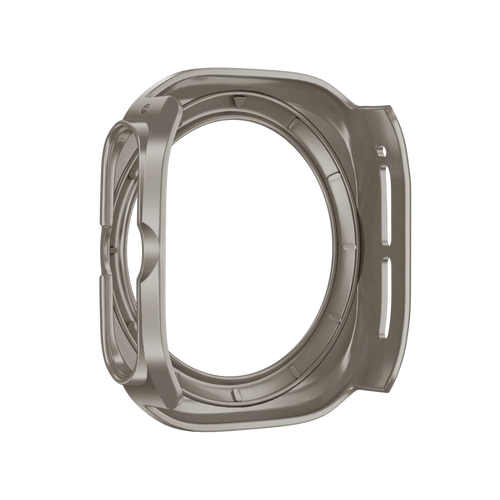 Bandz Samsung Galaxy Watch Ultra Bezel PC Hülle (Titan mit Orange)