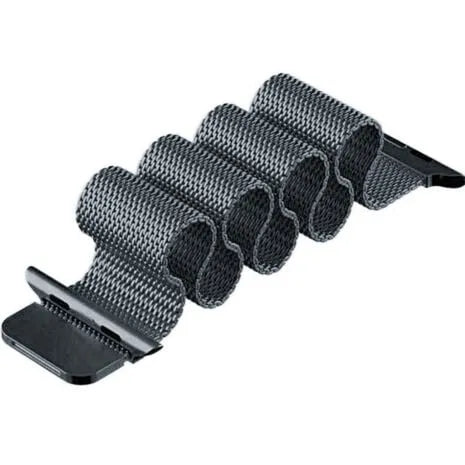 Milanese Strap, space grey, without a watch, 3/4 rear view