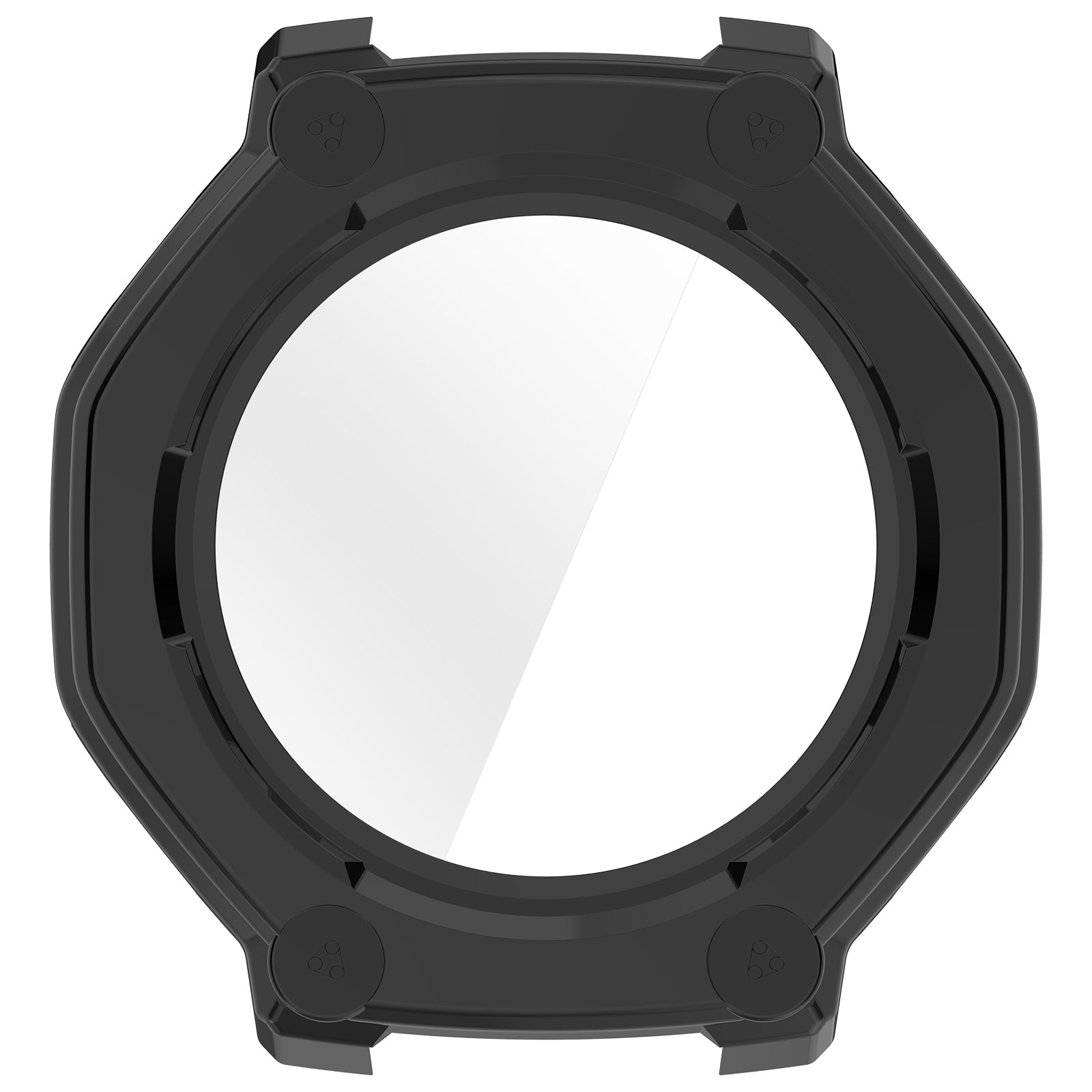 Amazfit T-Rex 3 Pro - 44mm PC Hardcase mit Glas (Schwarz)