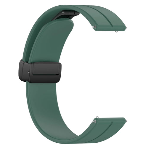 Amazfit GTS 4 D-Buckle Silicone Strap (Dark Green)