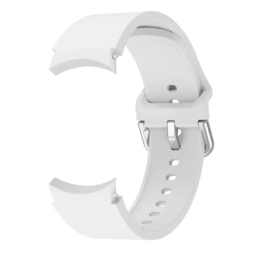 Samsung Galaxy Watch 5 - 40mm Silikon Schnallenarmband (Weiß)