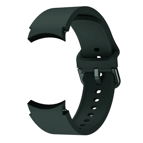 Samsung Galaxy Watch 6 - 40mm Silikon Schnallenarmband (Dunkelgrün)