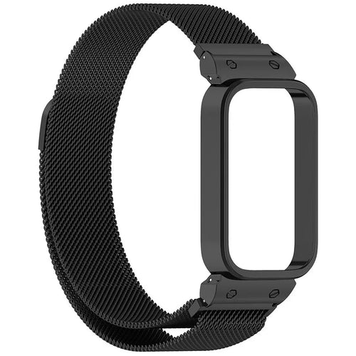Xiaomi Smart Band 9 Active Milanese-Armband (Schwarz)