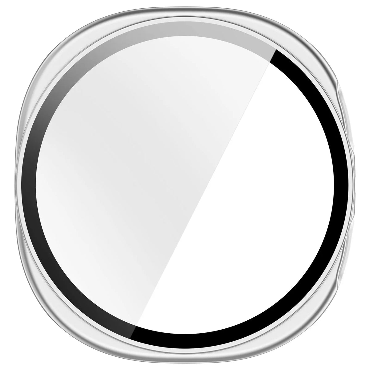 Samsung Galaxy Watch 8 - 44mm / 9 - 44mm Hard Case with Glass (Silver)