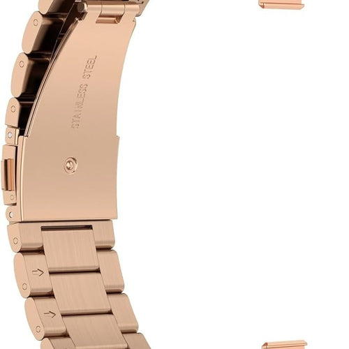 Huawei Watch Fit 4 Steel Strap (Rose Gold)