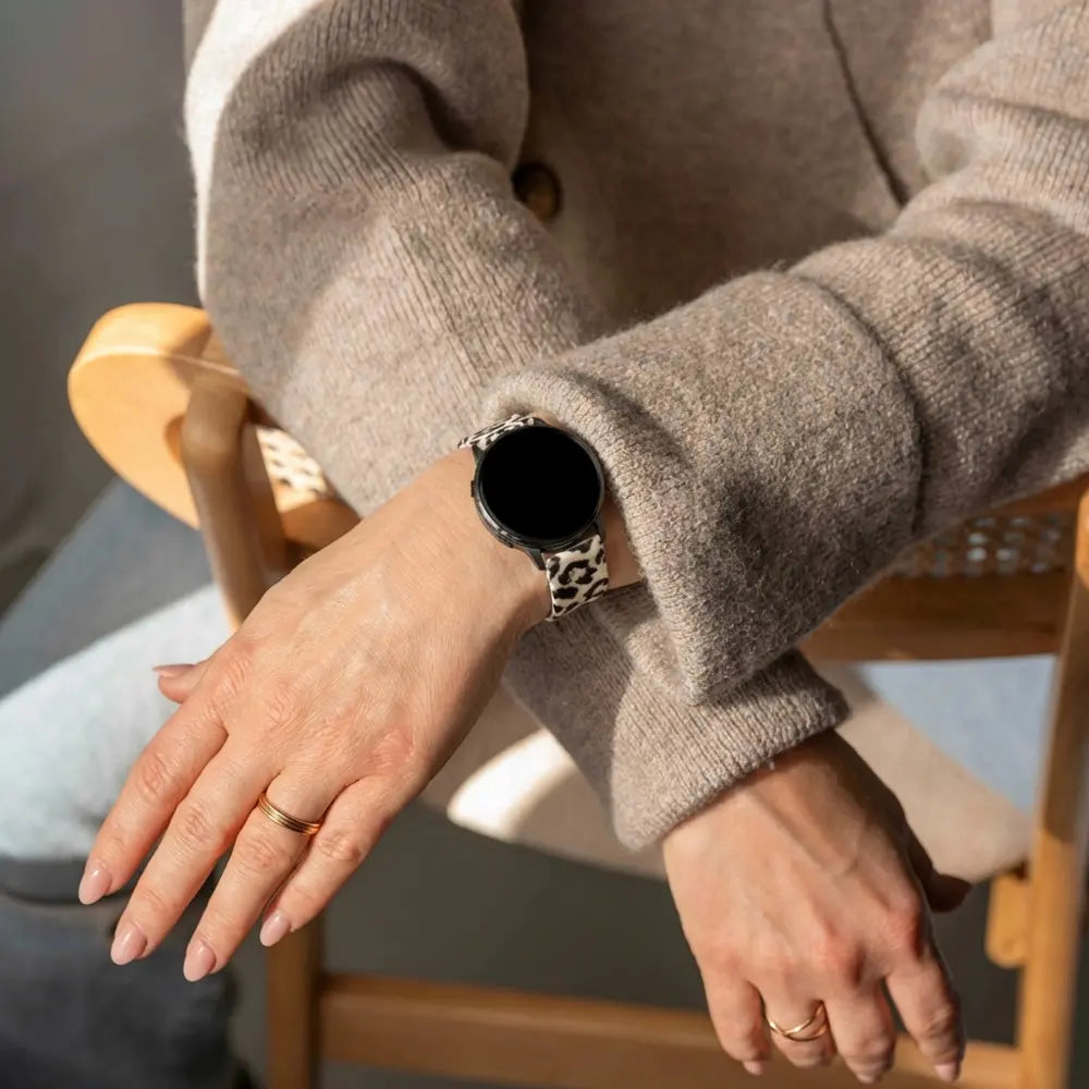 Bandz Garmin Approach S50 Silikonarmband 'Lucky Leopard'