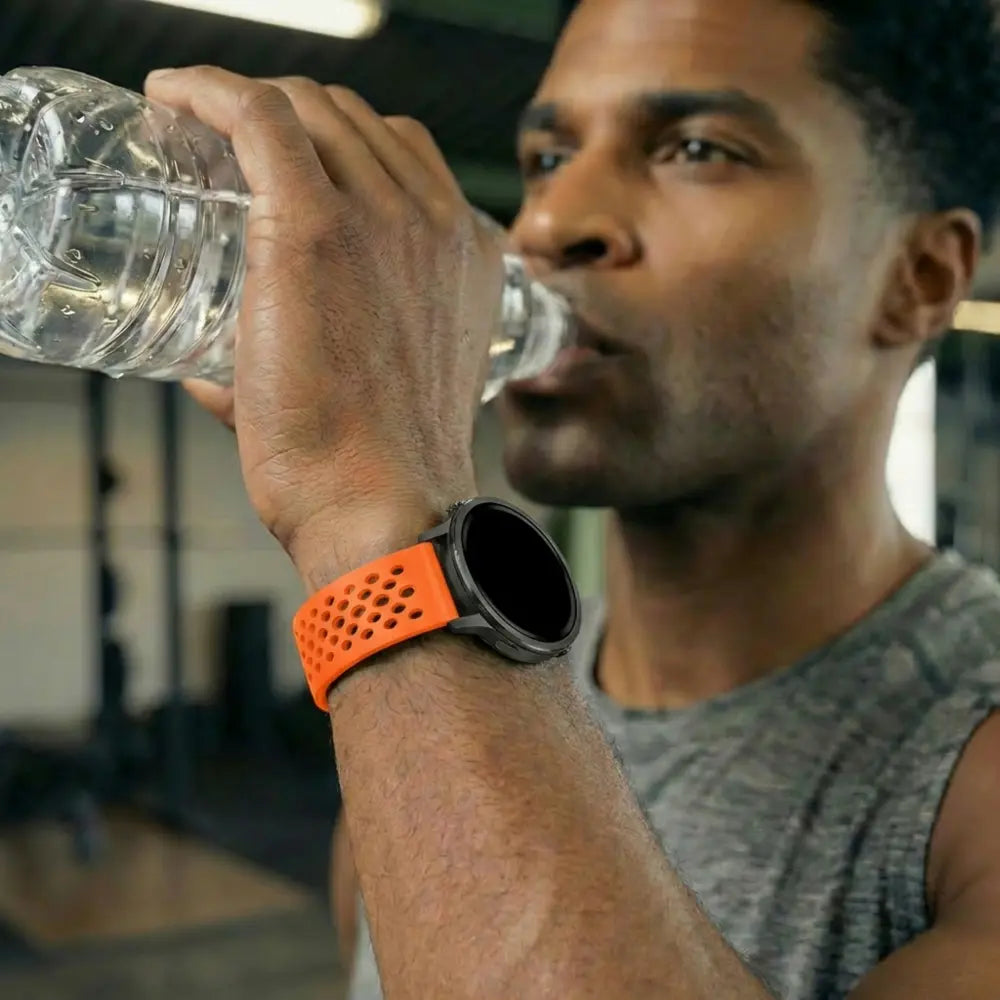 Bandz Garmin Approach S50 Silikonarmband 'Air' (Orange)
