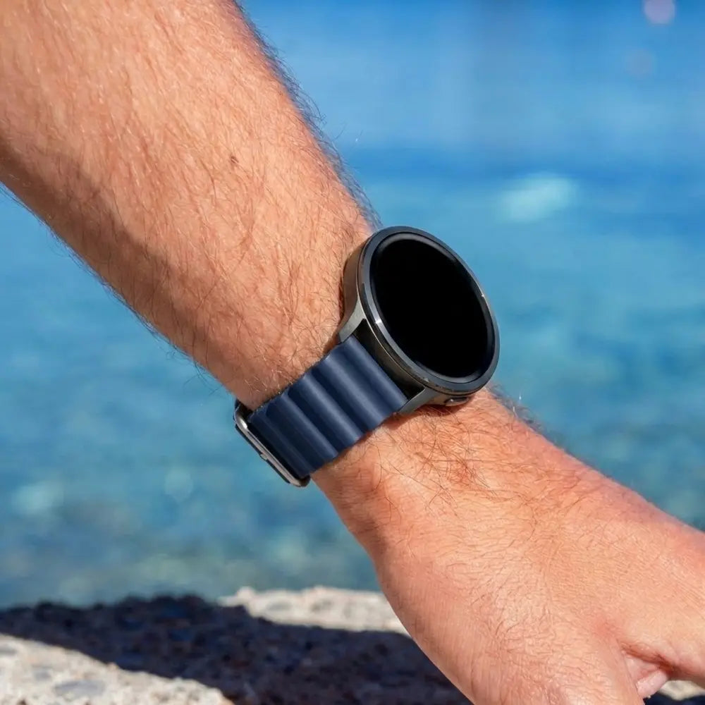 Bandz Garmin Vivoactive 4 Ocean Strap 'Classic' (Dark Blue)