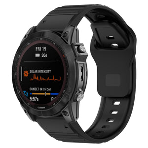 Garmin Tactix 7 Pro Outdoor Silikonarmband (Schwarz)