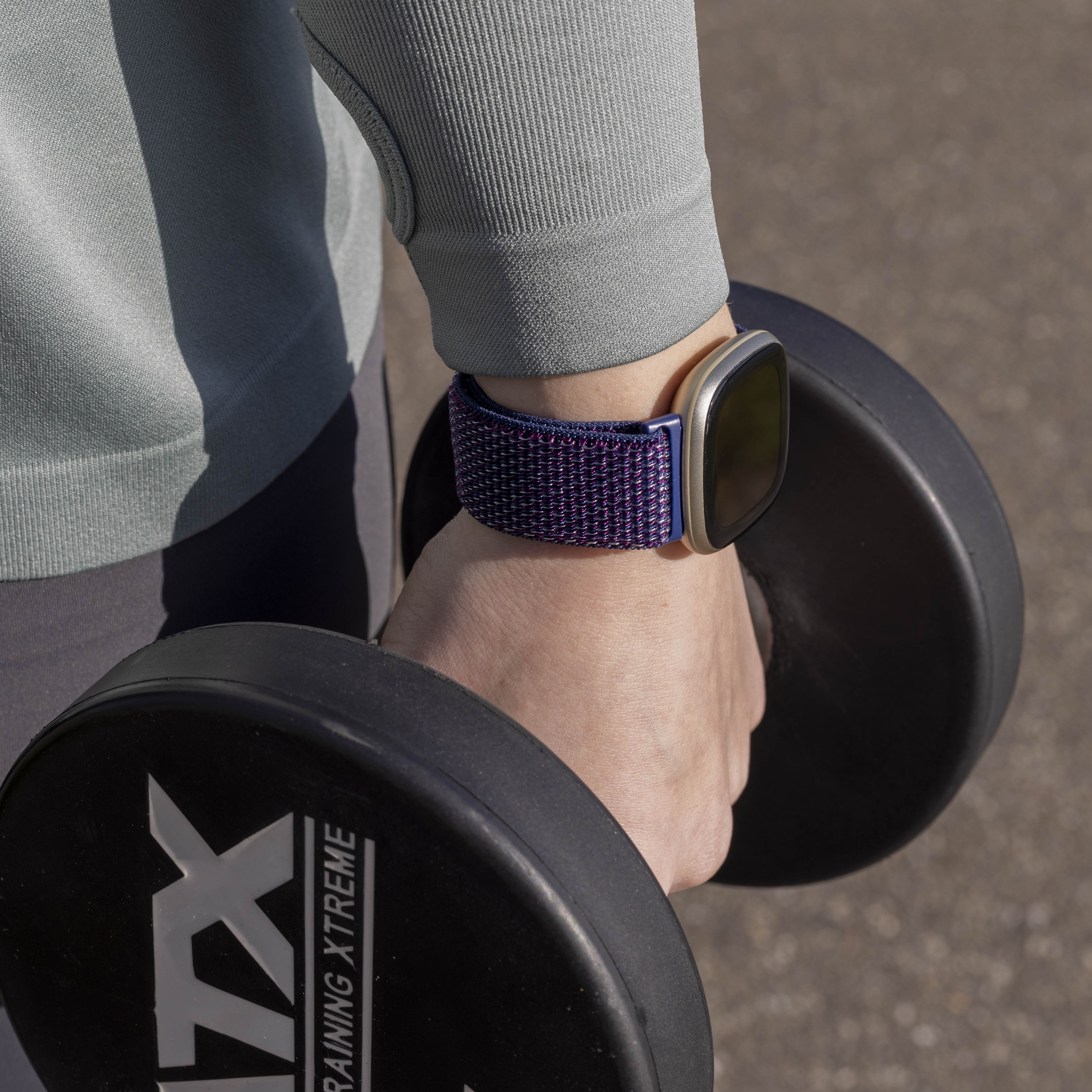 Fitbit Sense Nylon Strap (Indigo Blue)