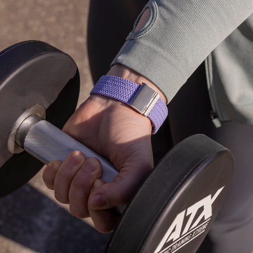 Fitbit Sense Adjustable Braided Strap (Lila)