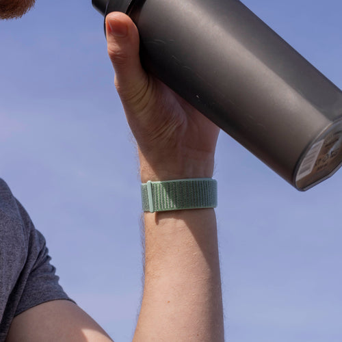 Fitbit Versa 3 Nylonarmband (Mintgrün)