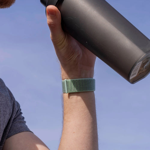 Fitbit Versa 3 Nylonarmband (Mintgrün)