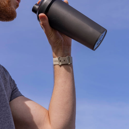 Fitbit Sense 2 Silikonarmband Classic (Gebrochenes Weiß)