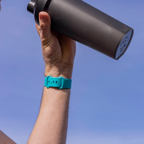 Fitbit Sense 2 Silikonarmband Classic (Aqua)