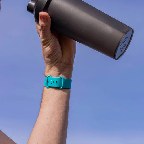 Fitbit Sense 2 Silikonarmband Classic (Aqua)