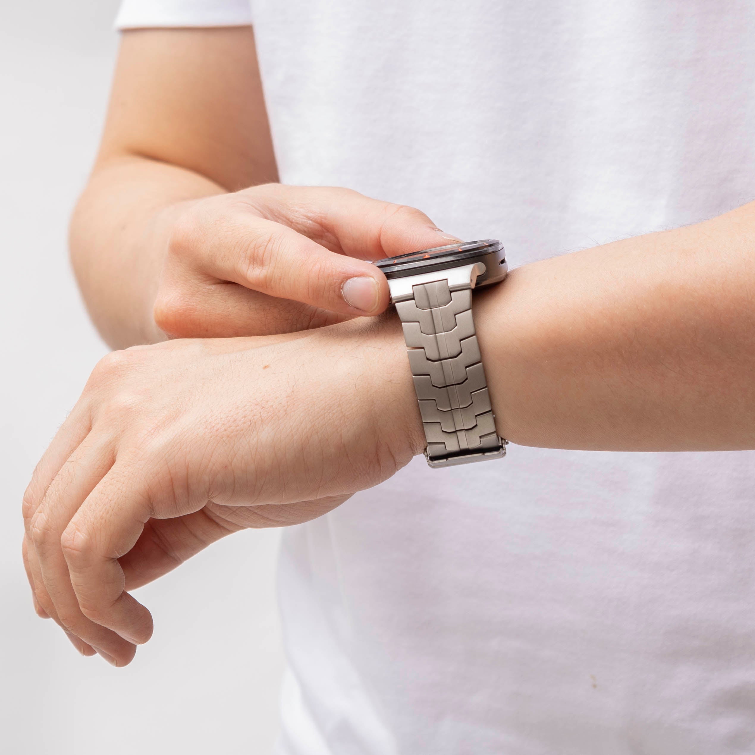 Samsung Galaxy Watch Ultra 'Iron' Titanarmband (Titanium)