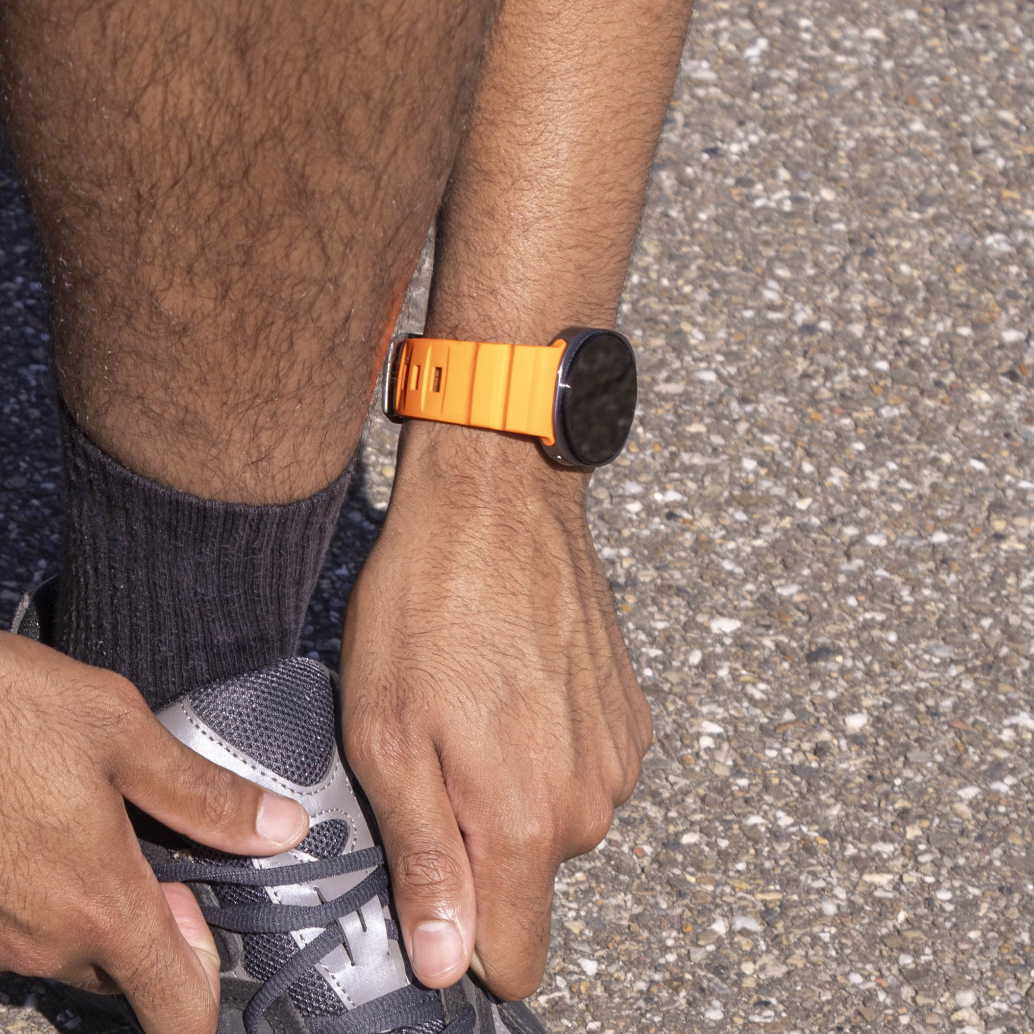 Samsung Galaxy Watch 8 Classic Extreme Silicone Strap (Orange)