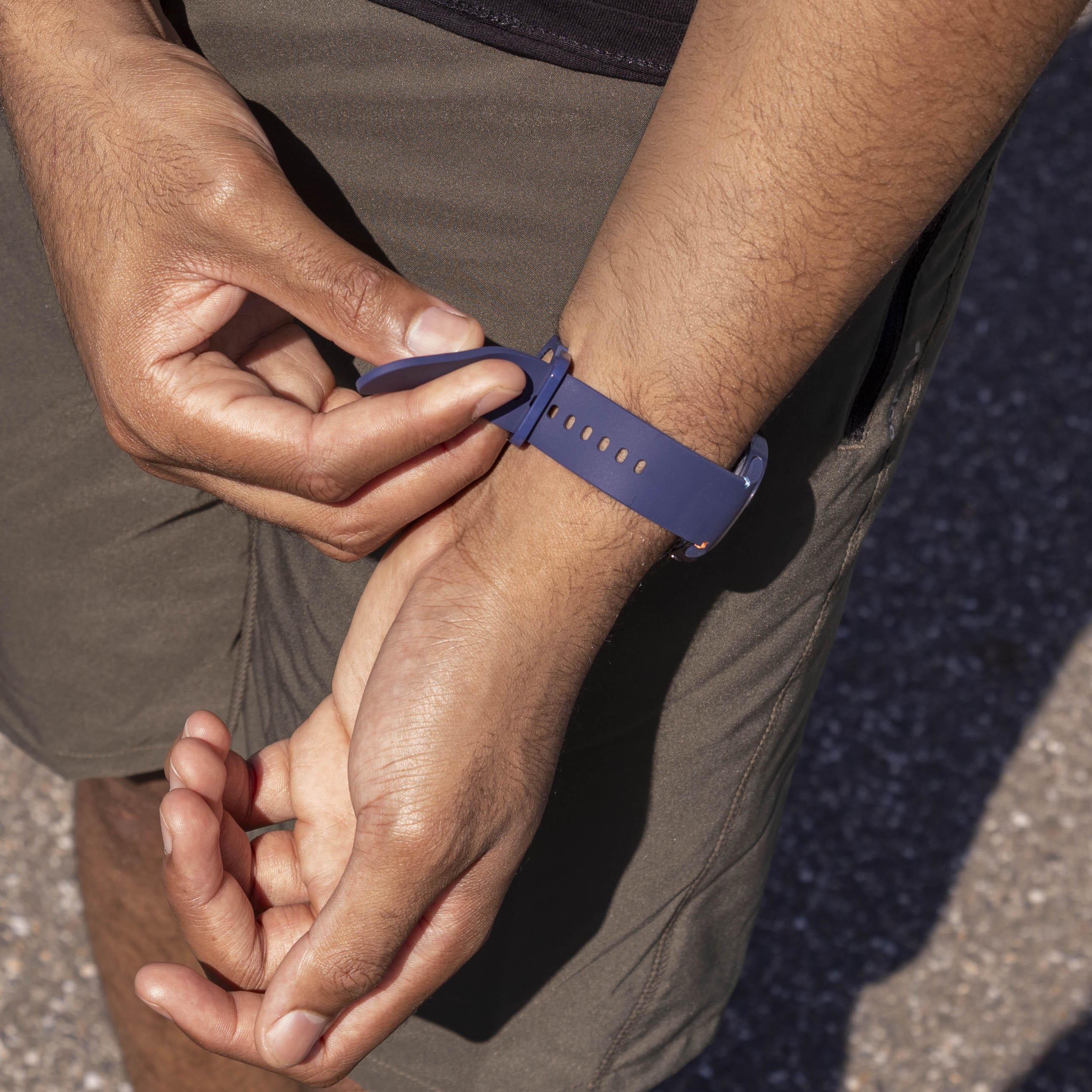 Samsung Galaxy Watch 8 - 44mm Silicone Strap (Dark Blue)