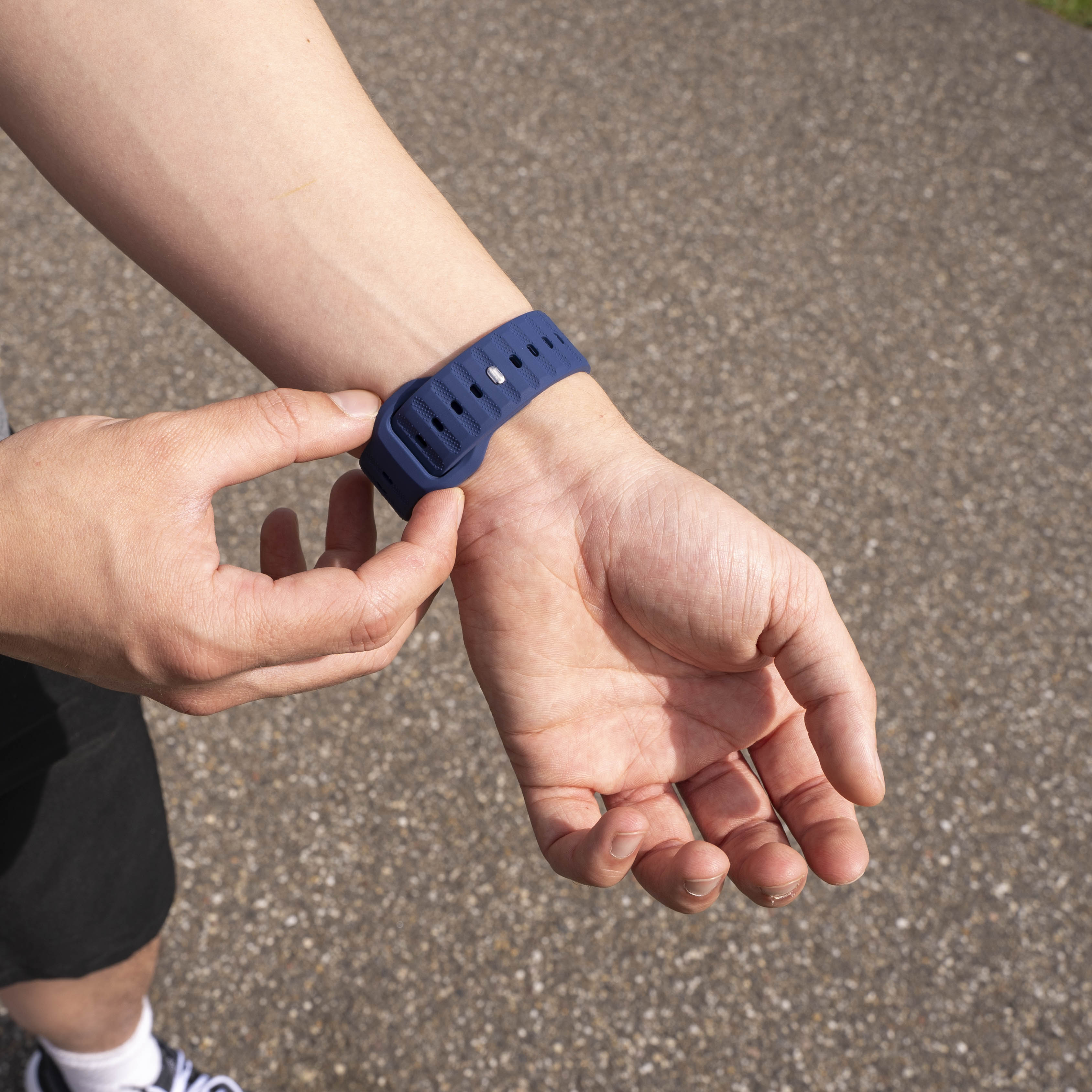 Samsung Galaxy Watch 8 Classic Outdoor Silicone Strap (Dark Blue)