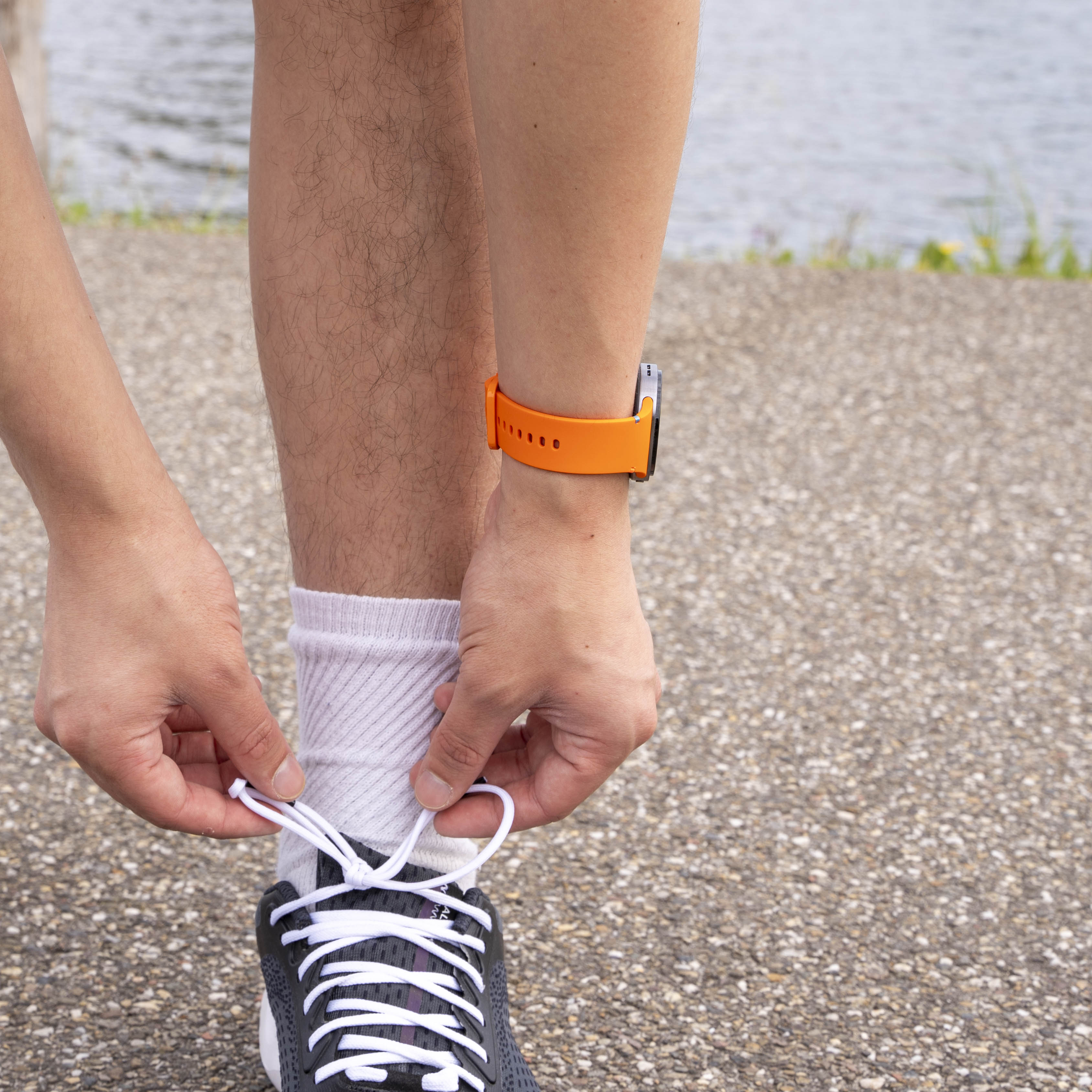 Samsung Galaxy Watch 8 - 44mm Silicone Strap (Orange)