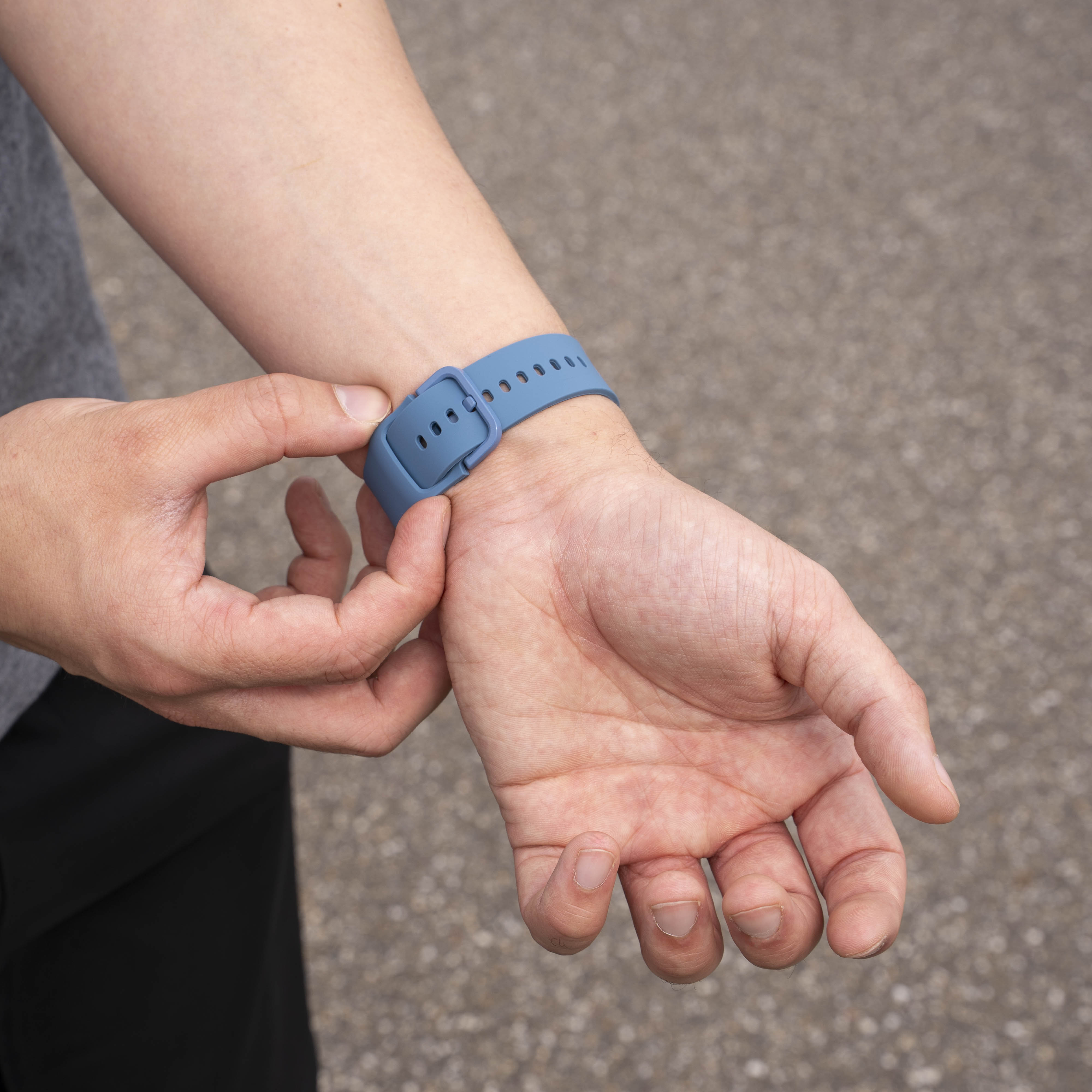 Samsung Galaxy Watch 8 Classic Silicone Strap (Blue)