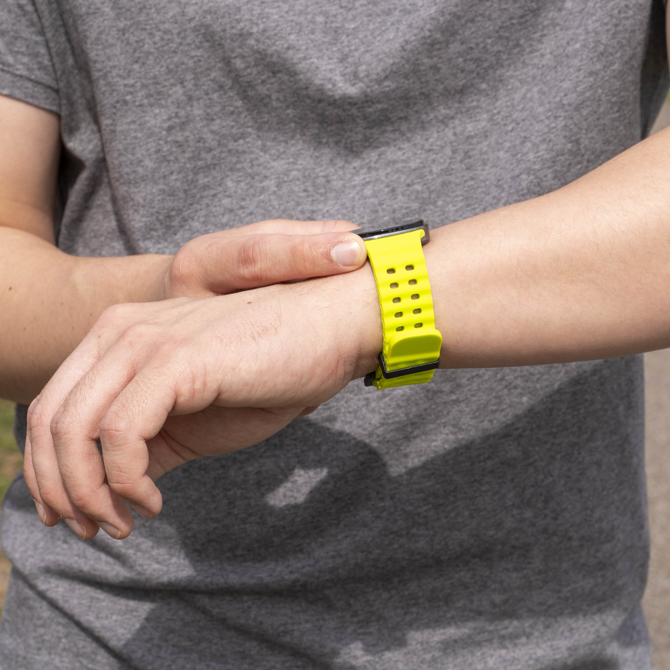 Samsung Galaxy Watch 8 Classic Ocean Strap (Lime)