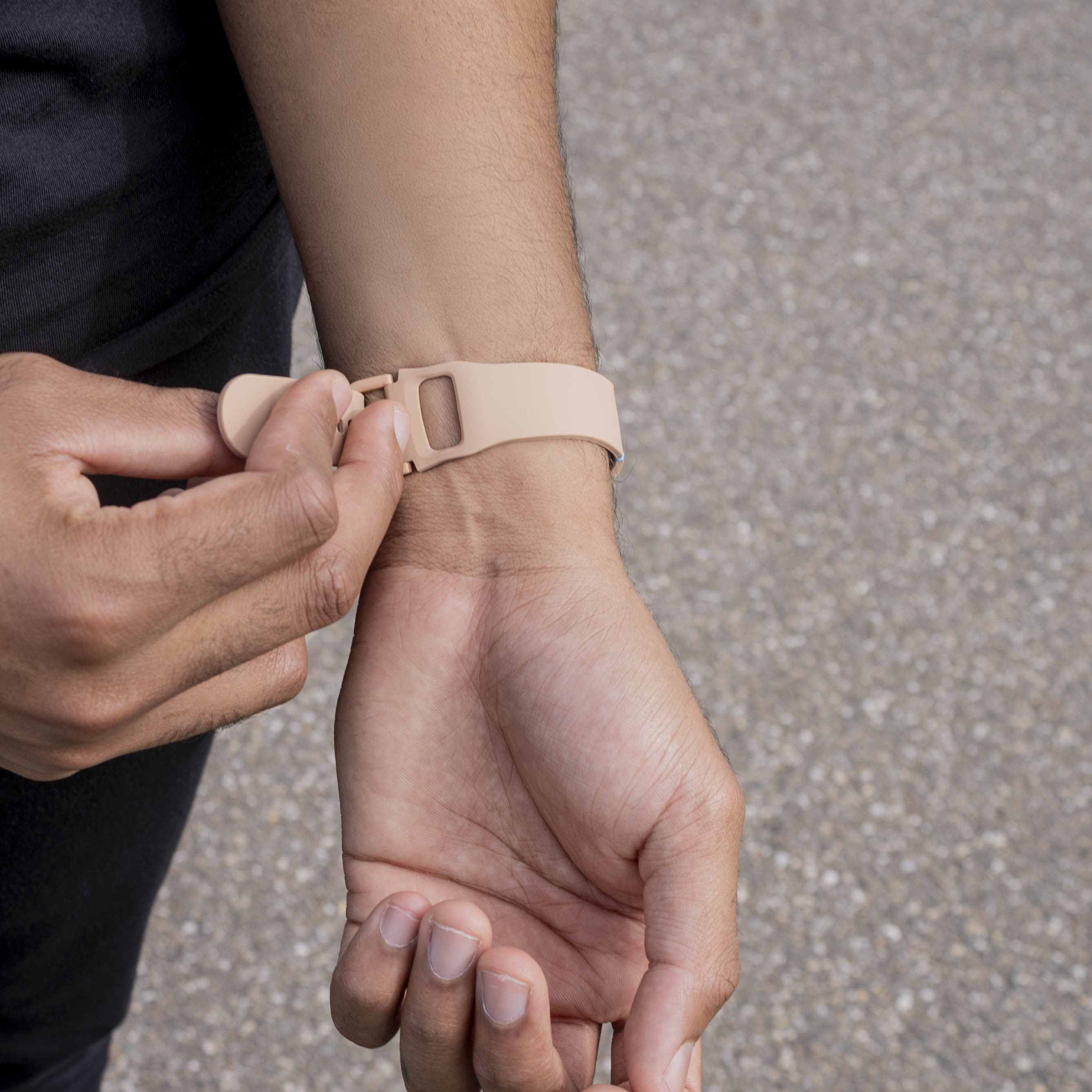 Samsung Galaxy Watch 8 Classic Silikonarmband (Milk Tea)