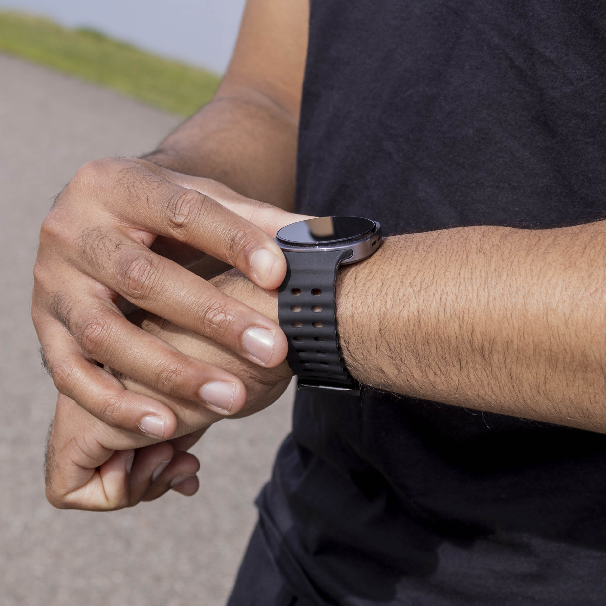 Samsung Galaxy Watch 8 - 40mm Ocean Armband (Schwarz)