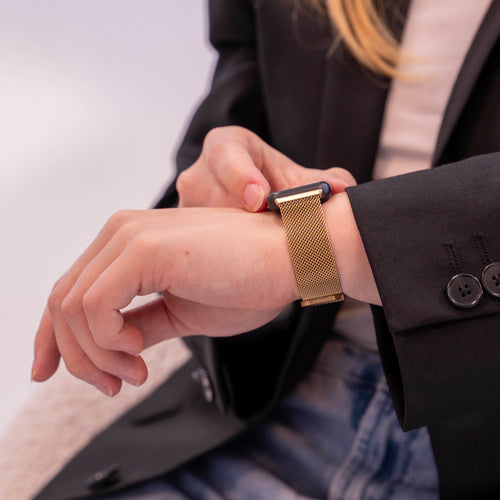 Samsung Galaxy Fit 3 Milanese Armband (Gold)
