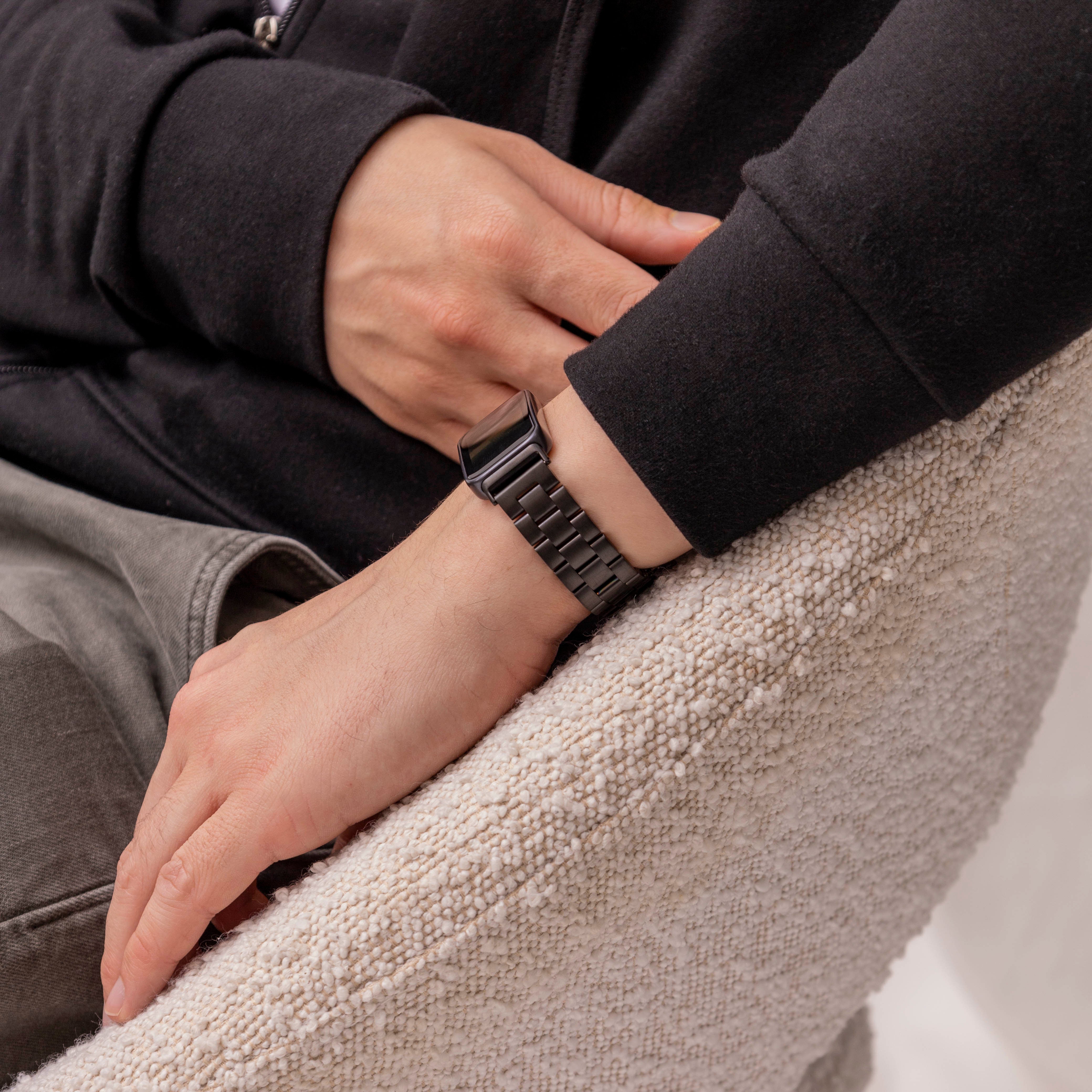 Huawei Band 10 Stahlarmband (Schwarz)