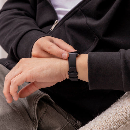 Huawei Band 8 Silicone Classic Strap (Black)