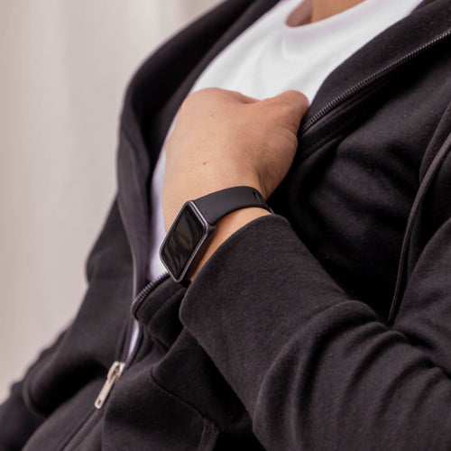 Huawei Band 9 Classic Silikonarmband (Schwarz)
