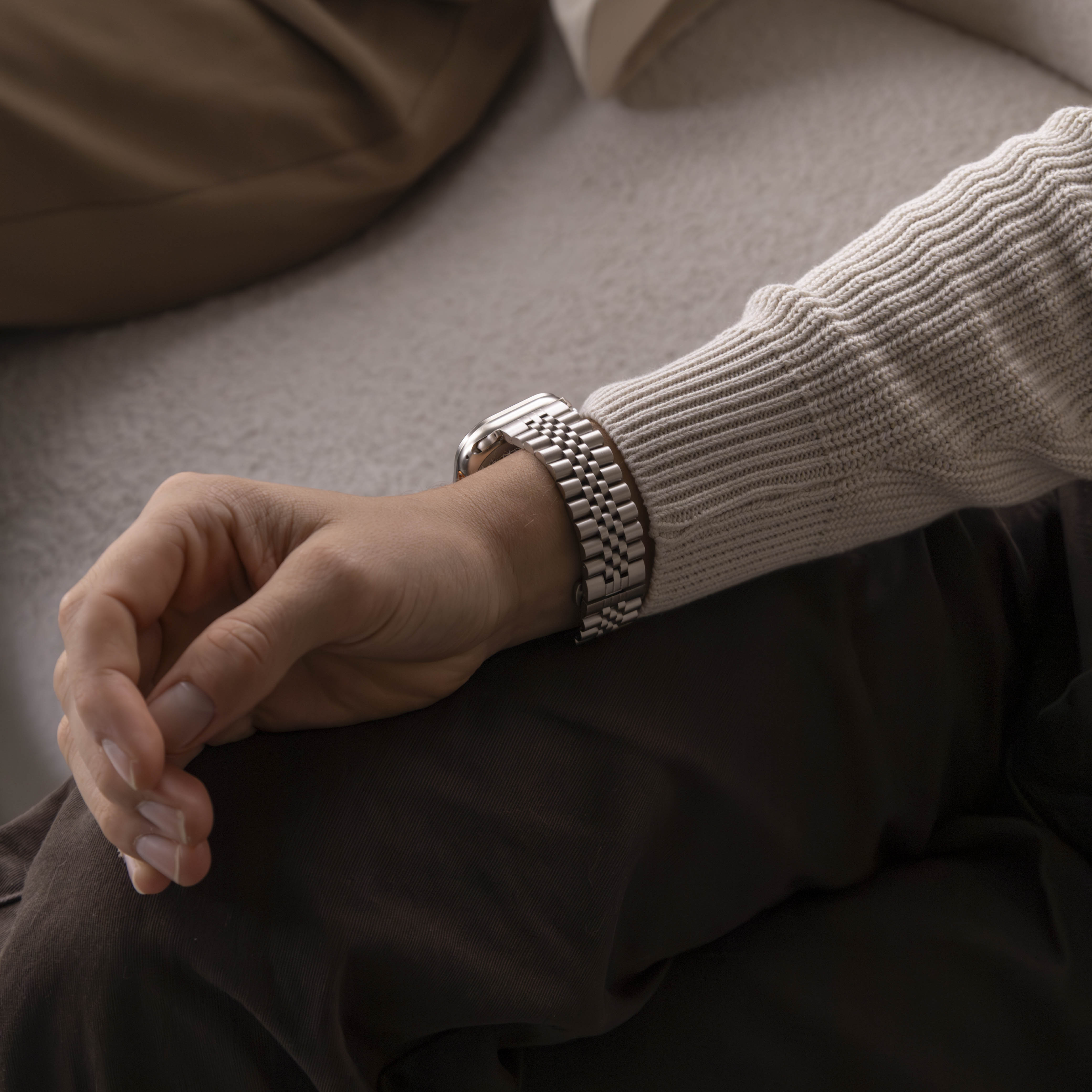 Apple Watch Jubilee Stahlband (Polarstern)