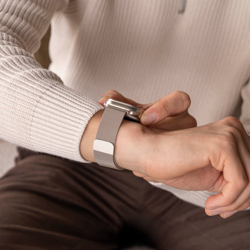 Apple Watch Milanese-Armband (Polarstern)