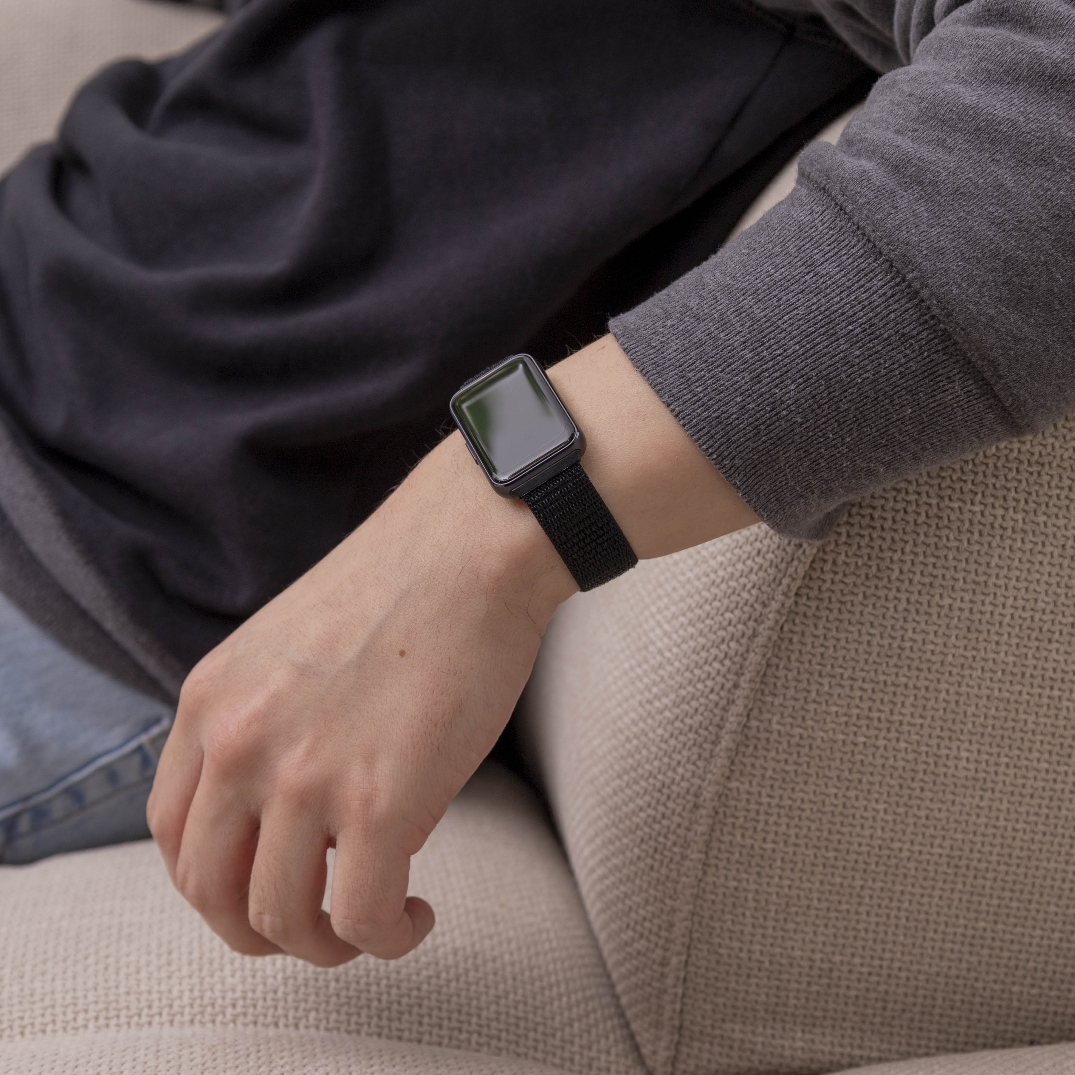 gear fit zurücksetzen Samsung Galaxy Fit 3 Nylonarmband (Schwarz)