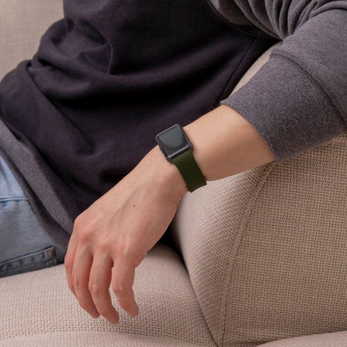 Samsung Galaxy Fit 3 Silikonarmband (Grün)