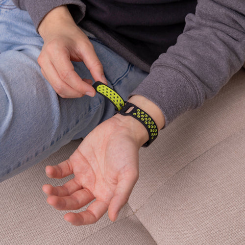 Samsung Galaxy Fit 3 Sport Strap (Black/Lime)