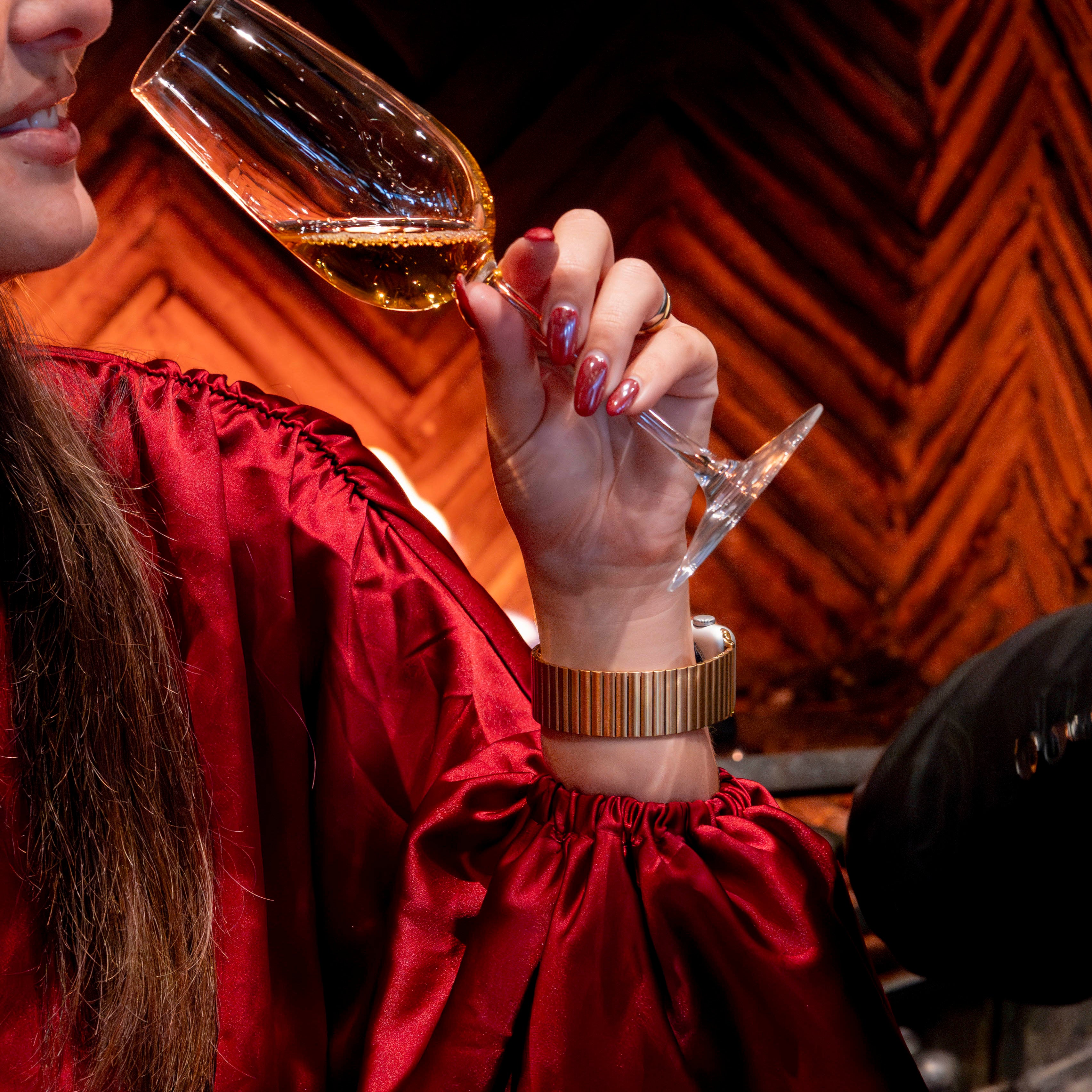 Apple Watch Stahl-Stretchband (Gold)