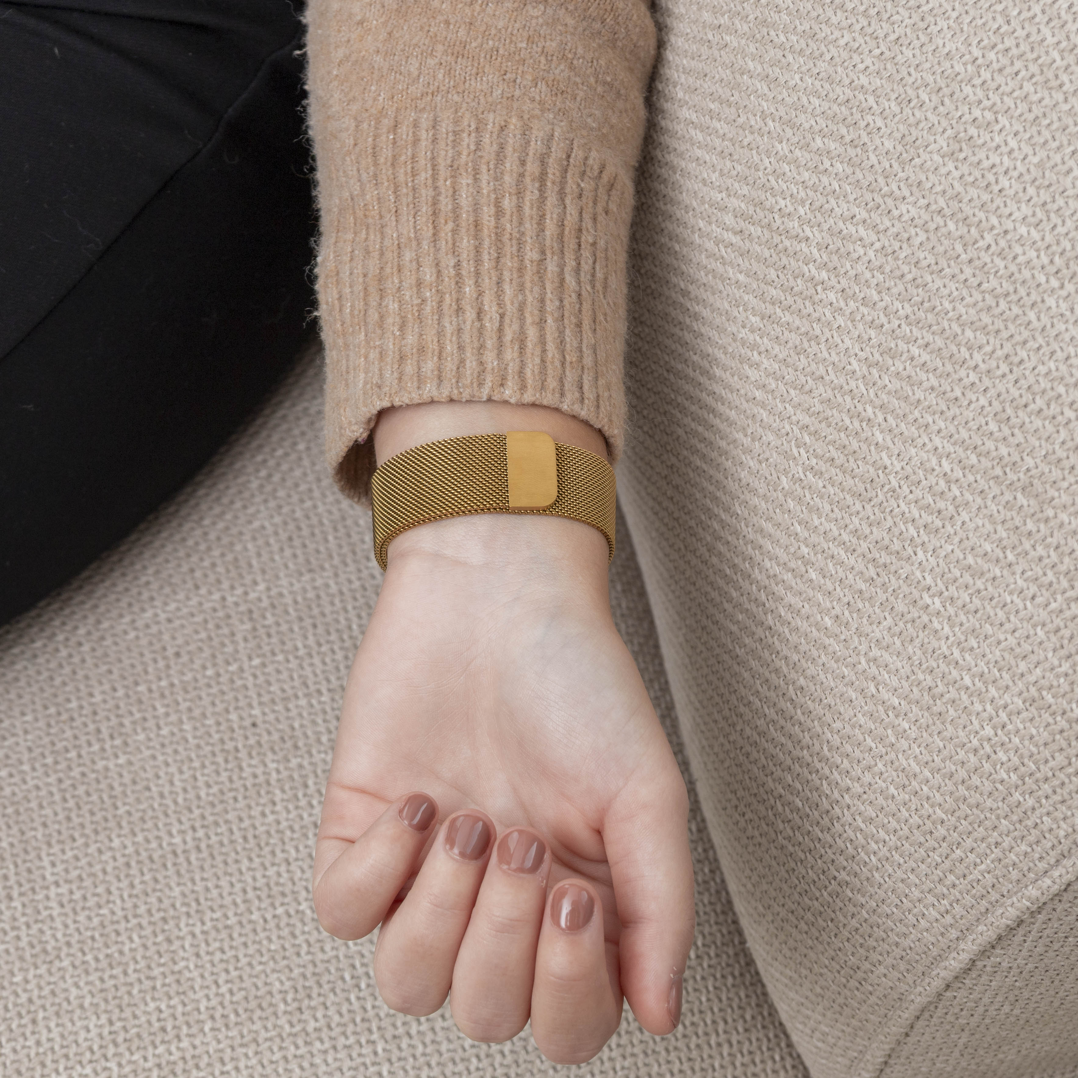 Redmi Watch 3 Milanese Strap (Gold)