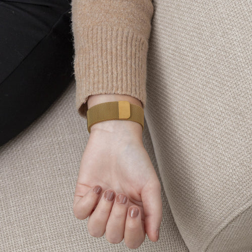 Fitbit Inspire 3 Milanese Armband (Gold)