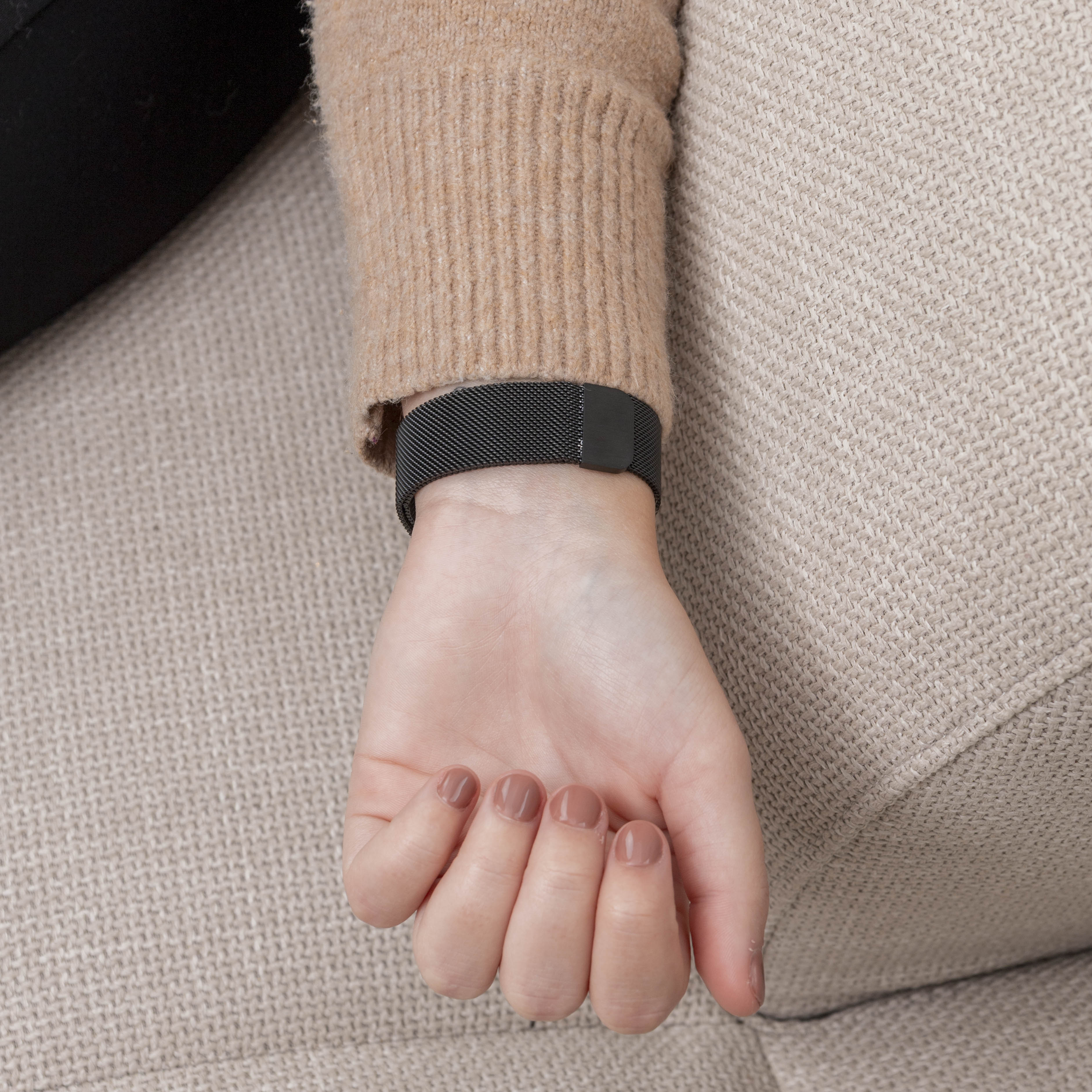 Redmi Watch 4 Milanese Strap (Black)