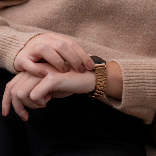 Huawei Band 9 Stahlarmband (Rose Gold)