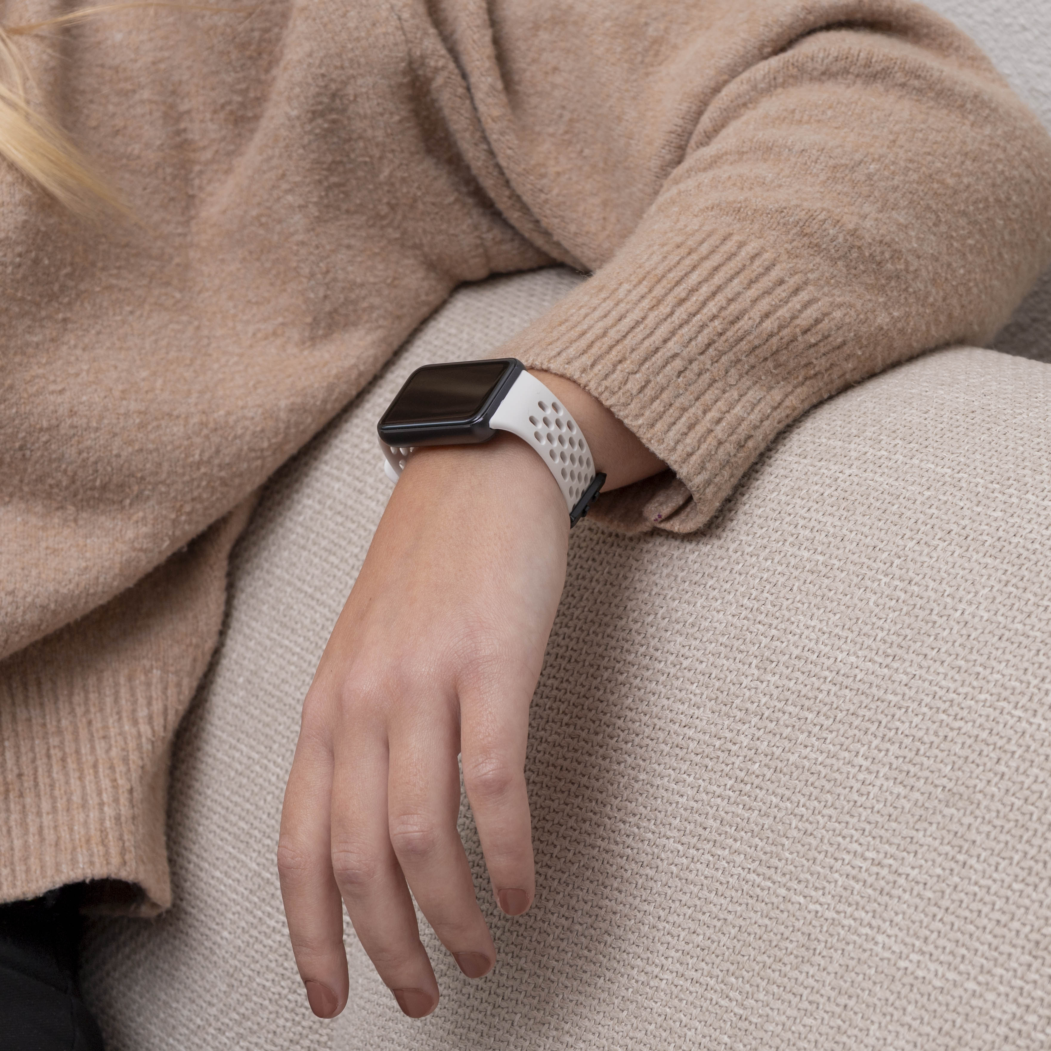 Samsung Galaxy Fit 3 Breathable Silicone Strap (Starlight)