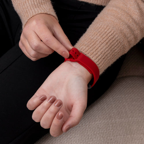 Samsung Galaxy Fit 3 Silicone Strap (Red)