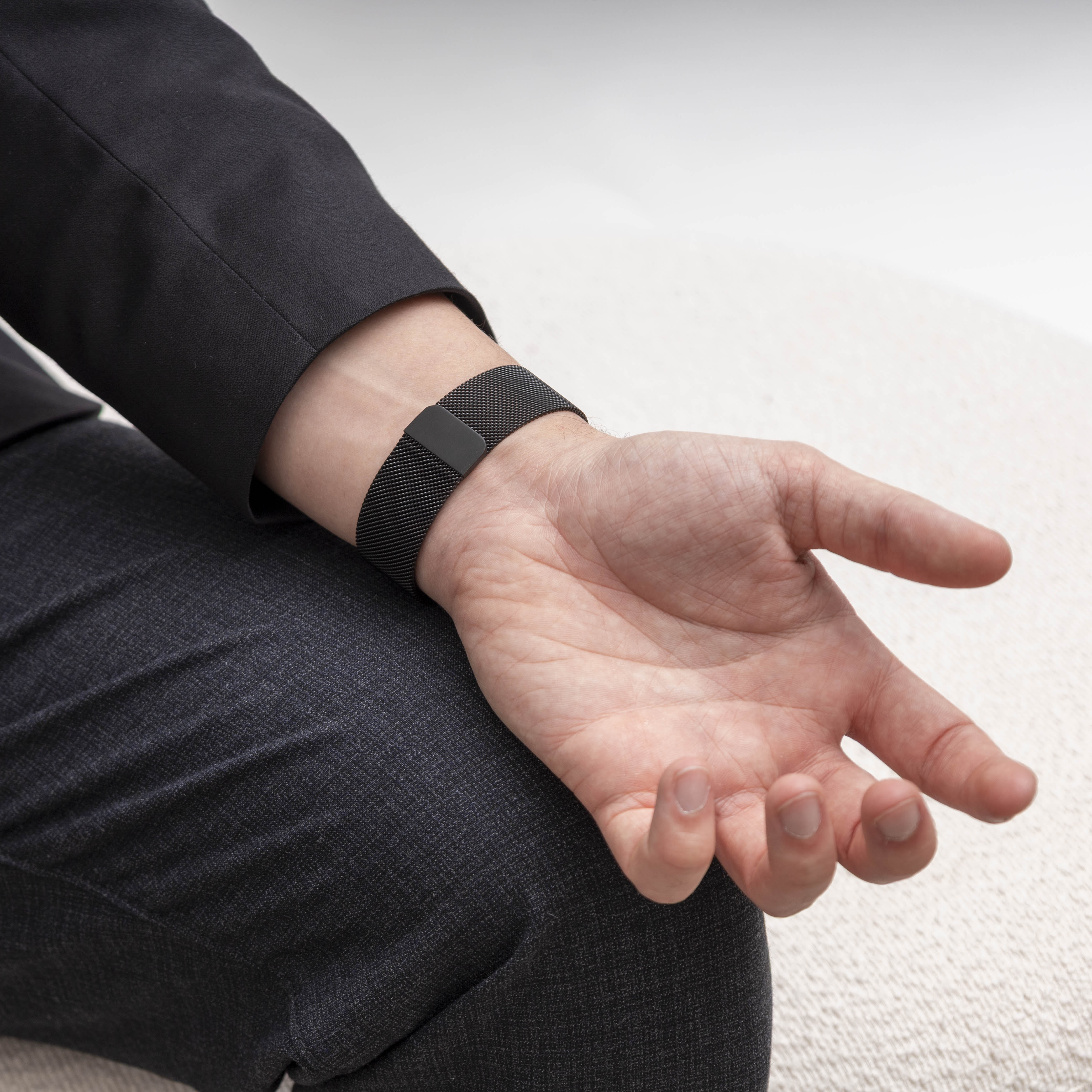 Redmi Watch 4 Milanese Strap (Black)